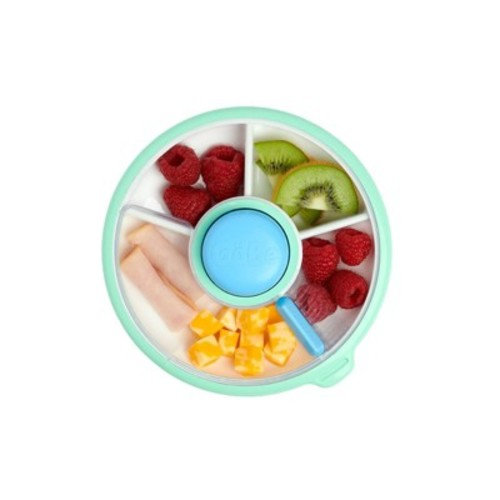 GoBe Kids' 2.0 Snack Spinner Baby and Toddler Food Storage Container - Blue