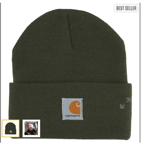 Kids' Acrylic Beanie | Olive | Carhartt