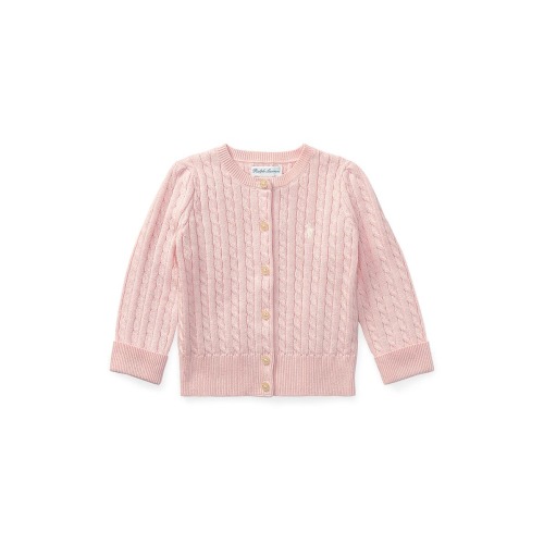 Cotton Mini Cable Cardigan - 9M