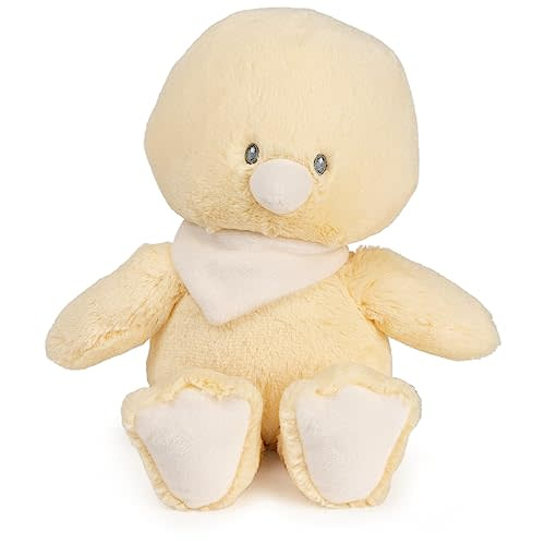 GUND Baby Sustainable Duckling Plush, Stuffed Animal Made from 100% Recycled Materials, Spring Decor for Babies and Newborns, Yellow/Cream, 13”