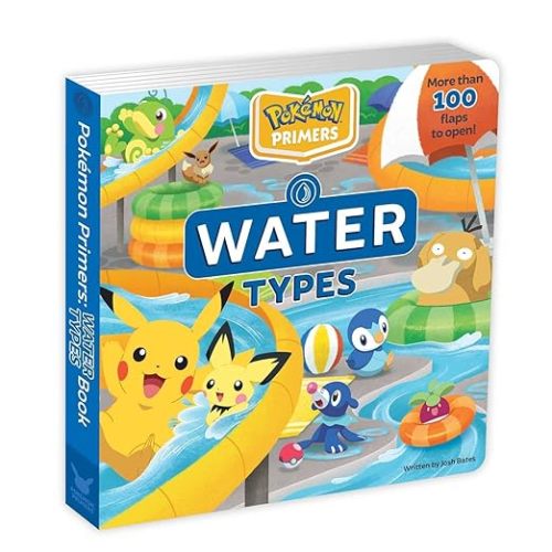 Amazon.com: Pokémon Primers: Water Types Book (13): 9781604382211: Bates, Josh: Books
