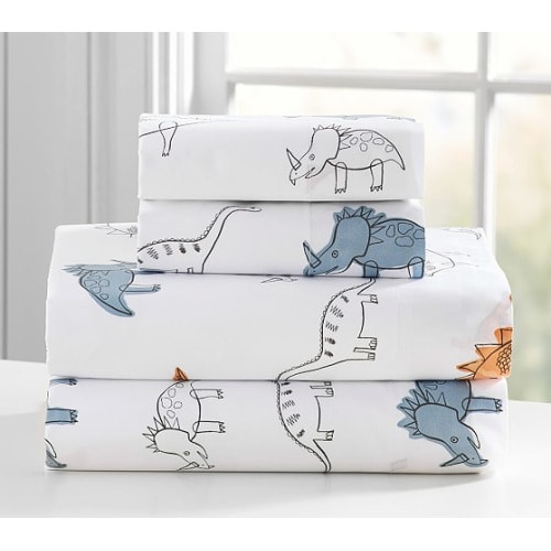 Organic Braden Dino Sheet Set - Twin