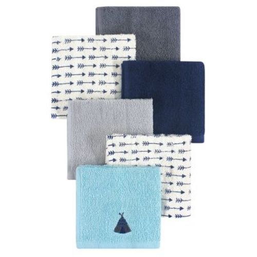Hudson Baby Infant Boy Super Soft Cotton Washcloths, Arrows, One Size