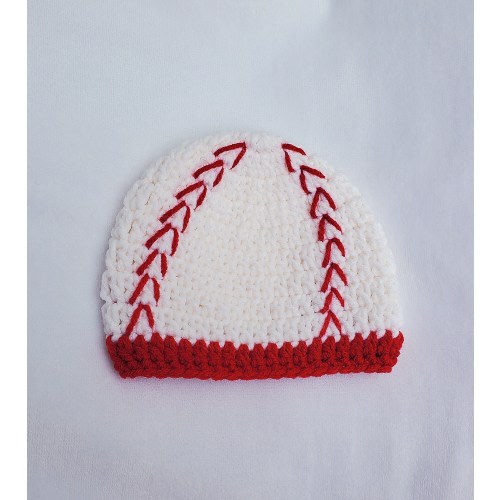 In Stock - crochet baby hat, baseball photo prop, newborn photo prop, hats for boys, crochet baseball hat, baby boy hat, baby boy gift