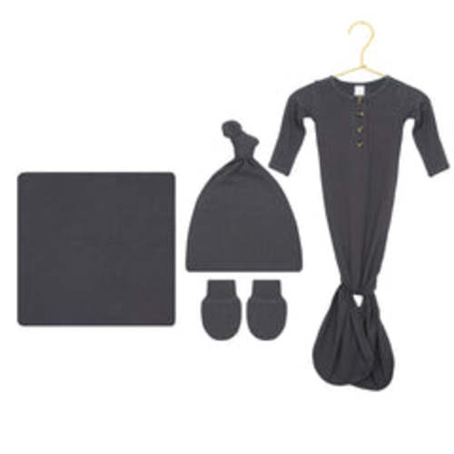 Hudson Ribbed Newborn Hat Bundle (Gown) – Lou Lou & Company