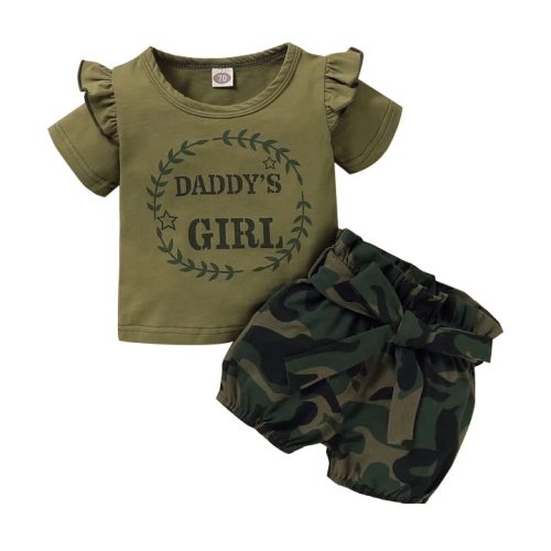 Aoswep Baby Girl Clothes Infant Newborn Girl Outfits Summer Clothes Romper Short