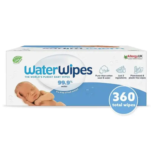 WaterWipes Biodegradable Wipes 6 x 60 Pack