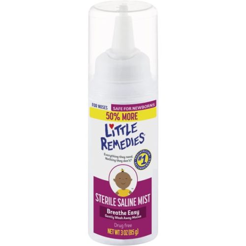 Little Remedies Sterile Saline Nasal Mist