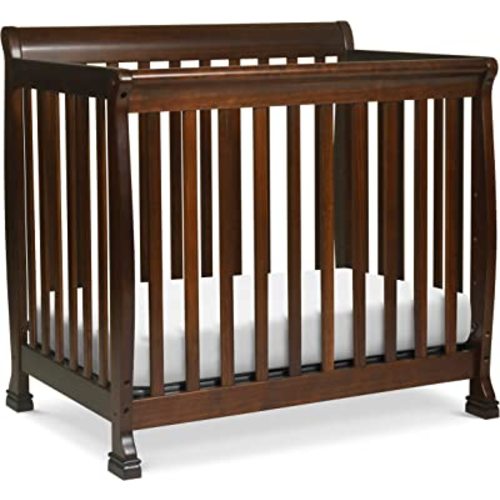 DaVinci Kalani 4-in-1 Convertible Mini Crib in Espresso | Greenguard Gold Certified