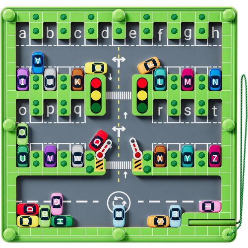 Montessori Vehicles Maze Board