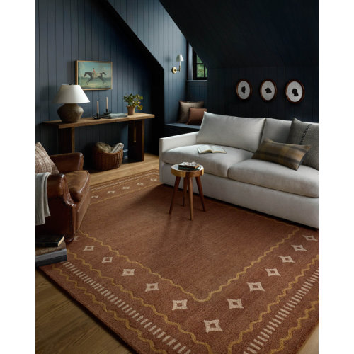 Chris Loves Julia x Loloi Alfie Clay / Spice Area Rug & Reviews | Wayfair