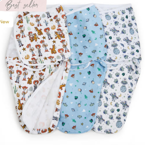 Toy Story Wrap Swaddles 3pk | aden + anais