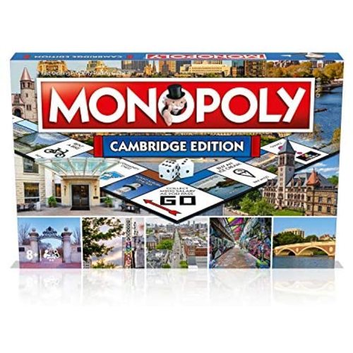 Cambridge Massachusetts MA Monopoly Board Game