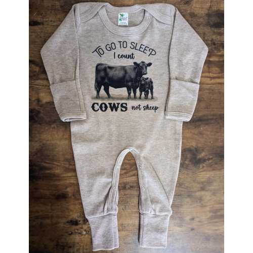 Cows to Sleep Infant Pajamas/Gown