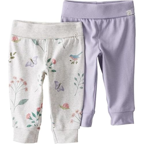 little planet by carter's Baby 2-Pack Pants Made with Organic Cotton