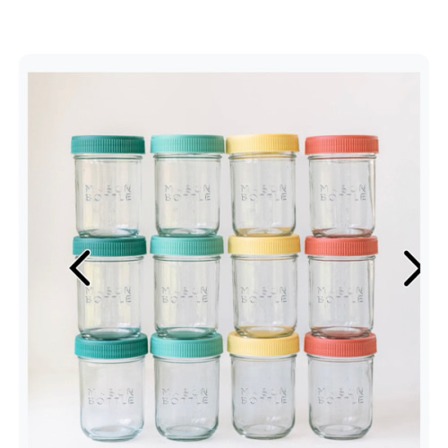 Breastmilk Storage Jar Set – Mason Bottle