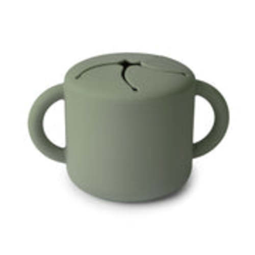 Mushie Baby Silicone Snack Cup