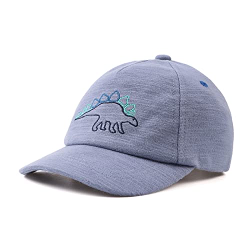 JANGANNSA Dinosaur Boys Girls Caps Embroidery Baby Baseball Caps Cotton Infant Toddler Kids Hat Spring Summer Autumn