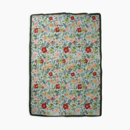 Little Unicorn Outdoor Blanket - Primrose Patch, 5 X 7 Ft