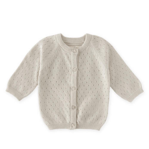 Pointelle Knit Sweater