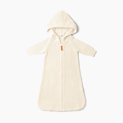 Goumi Kids Organic Cotton Knit Wearable Blanket - Milk, NB
