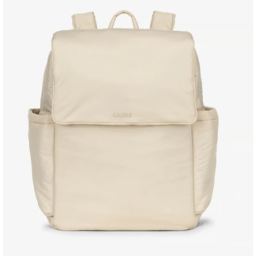 Diaper Backpack with Laptop Sleeve - OATMEAL
