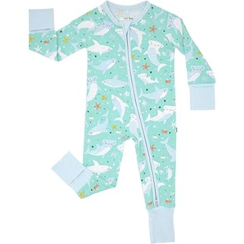Little Sleepies Pajamas for Baby Boys & Girls, Viscose from Bamboo Baby Pajamas, Snug Baby Sleeper, Toddler PJs, 2-Way Zipper