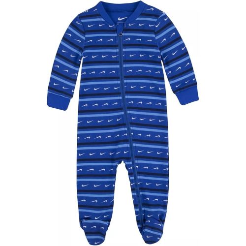 Nike Baby Boy All Over Print Full Zip Footed Coverall