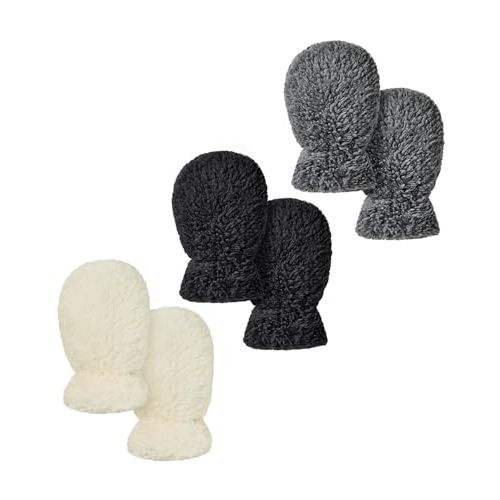 Baby Mittens Winter Infant Gloves - Warm Fleece Lined Mittens for Newborn Baby Boy Girl 0-12 Months No Scratch