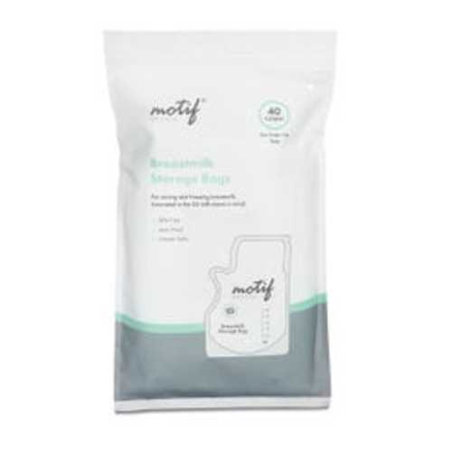Motif Medical Breast Milk Storage Bags, 40 Count