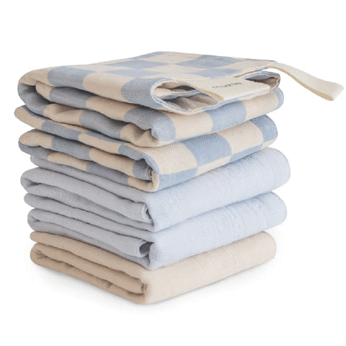 Muslin Cotton Washcloth (5 Pack)
