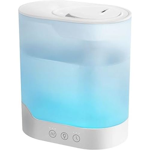 YOGIN humidifiers for Bedroom, 3L Ultrasonic Cool Mist Humidifiers for Home Baby NTop Fill Smart Air Humidifier Runs for up to 40 Hours