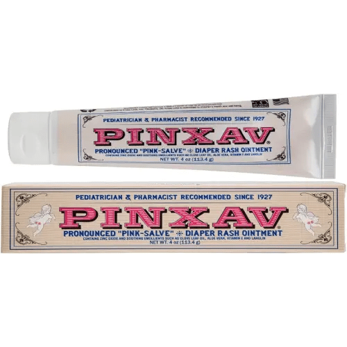 PINXAV Healing Cream, Fast Relief for Diaper Rash, Eczema, Chafing, Bed Sores, Acne, and Minor Cuts and Burns (4 OZ)