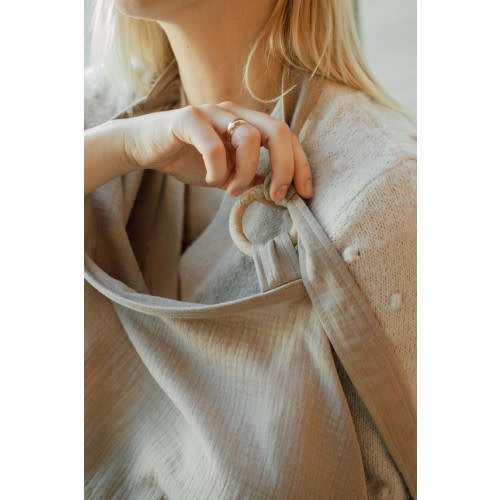 Nursing Cover Muslin Double Gauze - Etsy | Light Oat