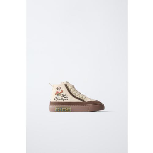 TOY STORY © DISNEY PIXAR HIGH TOP SNEAKERS - Off White | ZARA United States