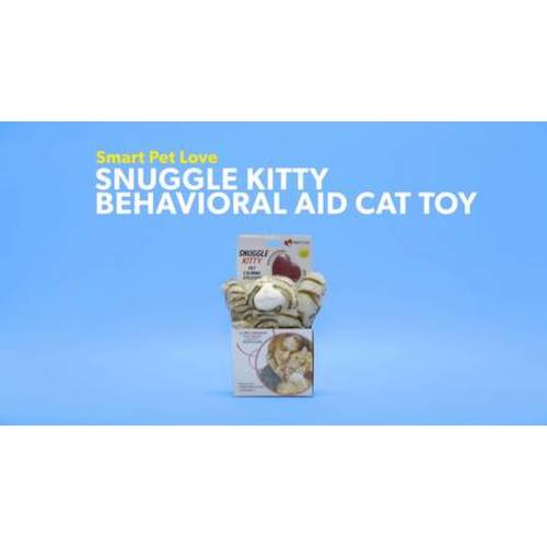 Smart Pet Love Snuggle Kitty Behavioral Aid Cat Toy, Tan Tiger - Chewy.com