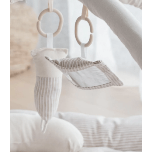 Hanging Sensory Mirror | Lined Linen – Stina's Style
