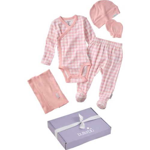Check Me Out 6-Piece Baby Gift Set, 3-6M