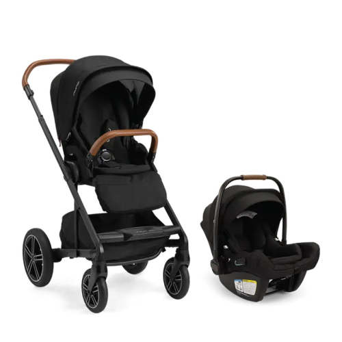 Nuna MIXX Next + PIPA Aire RX Infant Car Seat Travel System - Caviar