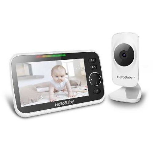 HelloBaby 5" Video Baby Monitor (HB50) - White