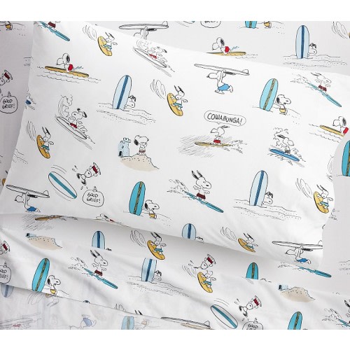 Peanuts® Snoopy® Surf Organic Sheet Set