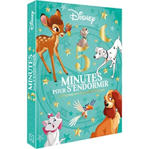 DISNEY - 5 Minutes pour s'endormir - 12 Histoires avec les Grands Classiques: Les grands Classiques