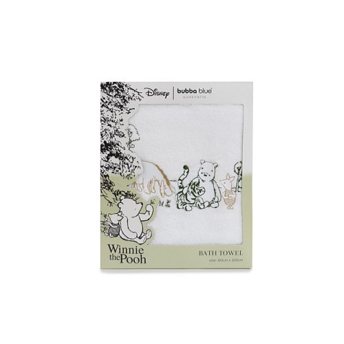 Bubba Blue Classic Pooh Bath Towel | David Jones