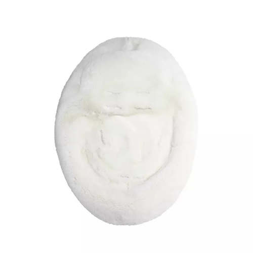 Ultra-Soft Faux Fur Seat Cover for Baby Swing - White – REBEL