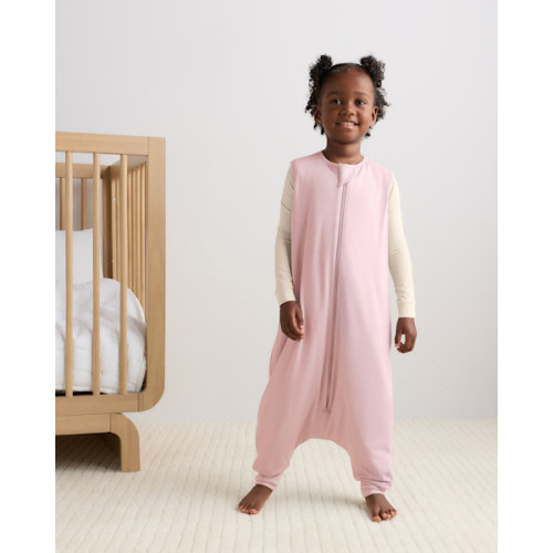 Bamboo Sleep Bag Walker 1.5 TOG in Pale Pink