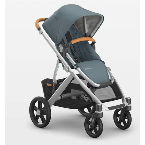 UPPAbaby ® Vista V3 Callum Stone Blue Foldable Convertible Baby Stroller