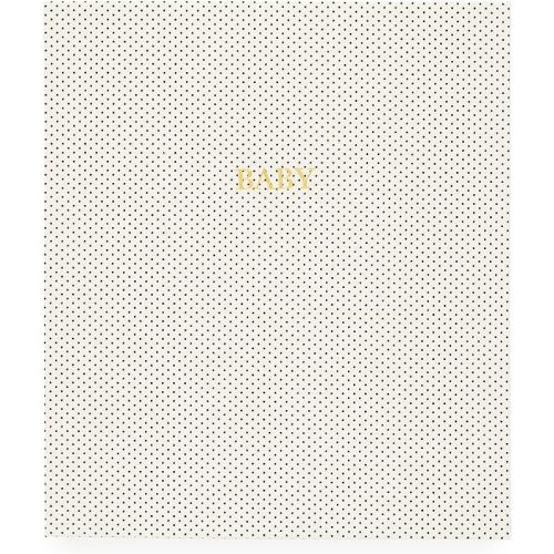 Sugar Paper Baby Book, Black and Cream, Guided Memory Book to Capture Photos and Keepsakes From Your Child's First Year