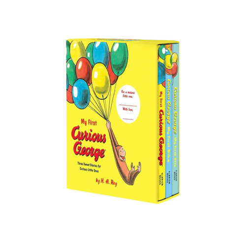My First Curious George 3-Book Box Set: My First Curious George, Curious George: My First Bike, Curious George: My First Kite