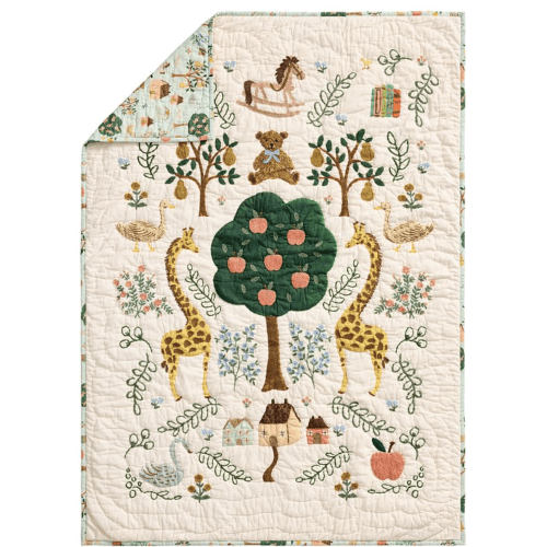 Rifle Paper Co. Storybook Baby Quilt