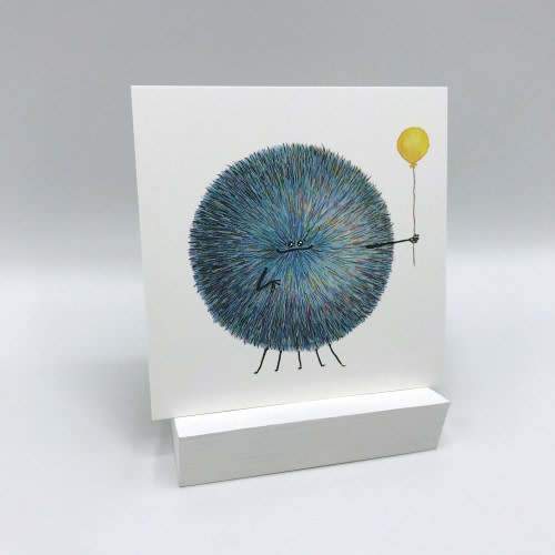 Poofy Poofus 5x5 Archival Print